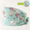 high quality cotton breathable printing cartoon nurse hat cap factory outlets