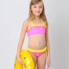 green dot print two-piece girl swimsuit swimwear  Color Color 16