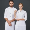 large size europe restaurant staff workwear uniform chef jacket