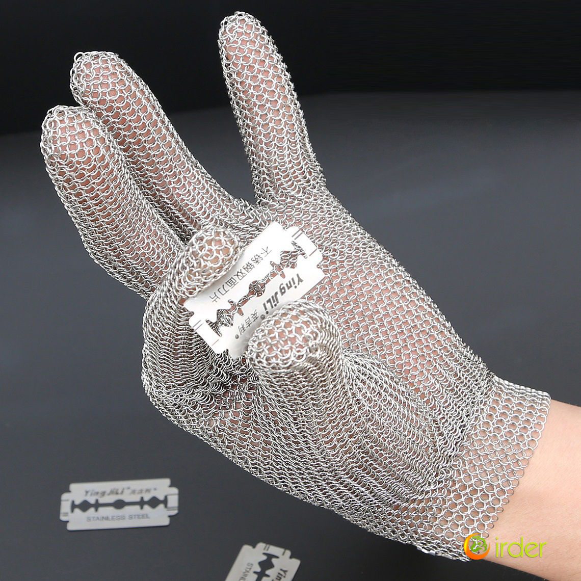 stainless steel gloves safty protective gloves factory