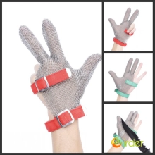 three fingers hand protective stainless steel gloves safty gloves CE certificate