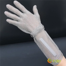 lengthen five fingers hand protective 316L stainless steel gloves safty gloves