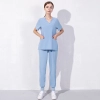 Europe style female nurse work uniform scrubs suits dentist surgical operation work suit