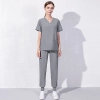 Europe style female nurse work uniform scrubs suits dentist surgical operation work suit