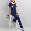 Europe America 2023 fashion summer thin fabric women nurse hospital work dentist helper work suits scrubs