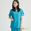 2025 Europe surgical medical care beauty salon workwear nurse scrubs suits jacket pant Color peacock blue scrubs suits