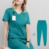 2023 hot sale stomatological hospital nurse scrub uniform suits long sleeve good fabric Color Color 1