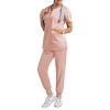 sim fit v-collar top pant nurse suits scrub uniforms two-piece set 10 colors