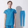 2025 Europe upgraded blue surgical medical scrubs suits jacket pant Color Color 10