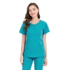 round collar zipper fit comfortable scrubs suits jacket pant nurse working uniform