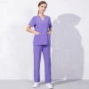 summer thin fabric fast dry beauty salon work uniform hospital scubs workwear