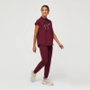 casual loose design women scrub suit nurse work uniform wholesale