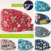 high quality cotton breathable printing cartoon nurse hat cap factory outlets