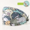 high quality cotton breathable printing cartoon nurse hat cap factory outlets