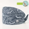 high quality cotton breathable printing cartoon nurse hat cap factory outlets