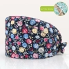 high quality cotton breathable printing cartoon nurse hat cap factory outlets Color Color 16