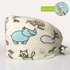 high quality cotton breathable printing cartoon nurse hat cap factory outlets