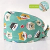 high quality cotton breathable printing cartoon nurse hat cap factory outlets Color Color 22