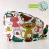 high quality cotton breathable printing cartoon nurse hat cap factory outlets