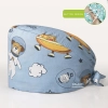 high quality cotton breathable printing cartoon nurse hat cap factory outlets