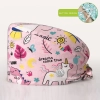 high quality cotton breathable printing cartoon nurse hat cap factory outlets