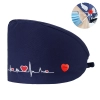 electrocardiogram print nurse hat cap opreation room wear hat