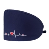 electrocardiogram print nurse hat cap opreation room wear hat Color Color 6
