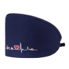 electrocardiogram print nurse hat cap opreation room wear hat