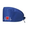 electrocardiogram print nurse hat cap opreation room wear hat Color Color 24