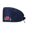 electrocardiogram print nurse hat cap opreation room wear hat Color Color 25