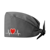 electrocardiogram print nurse hat cap opreation room wear hat Color Color 27