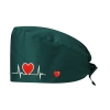 electrocardiogram print nurse hat cap opreation room wear hat