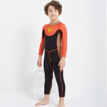 long sleeve cartoon character boy wetsuit swimwear