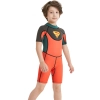 fast dry high quality fabric boy wetsuit swimwear diving suit