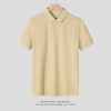 solid color formal business work man shirt tshirt work uniform Color khaki polo