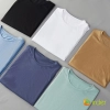 upgrade fabric solide color ice silk cool feeling men polo tshirt