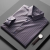 2023  upgrade fabric ultral fashion company staff shirt formal men shirt stripes men shirt