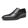 2025 Japanese style lace-up business formal soft fabric Faux Leather men shoes wedding shoes