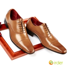 France design style lace-up business formal Three-joint oxford genuine Leather men shoes wedding shoes