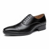 France design style lace-up business formal Three-joint oxford genuine Leather men shoes wedding shoes