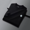 round collar long sleeve autumn man tshirt tops Color Black