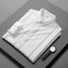 high grade fashion easy care fabric casual design men shirt work shirt Color White