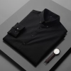 high quality fabric button down collar bussiness man shirt upgrade formal shirt