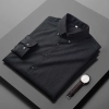 high quality fabric button down collar bussiness man shirt upgrade formal shirt