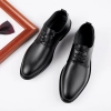 hot sale good fabic faux leather men heel lifted shoes