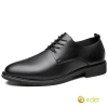 hot sale good fabic faux leather men heel lifted shoes Color black normal design