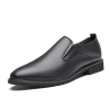 hot sale good fabic faux leather men heel lifted shoes Color black coverall  lifted heel