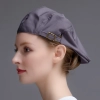 adjusable fashion high quality chef hat beret hat waiter hat Color Grey