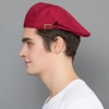 Europe design high quality chef hat beret hat waiter hat Color Wine