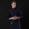 fashion bakery chef bazler blouse chef uniform Color Navy Blue